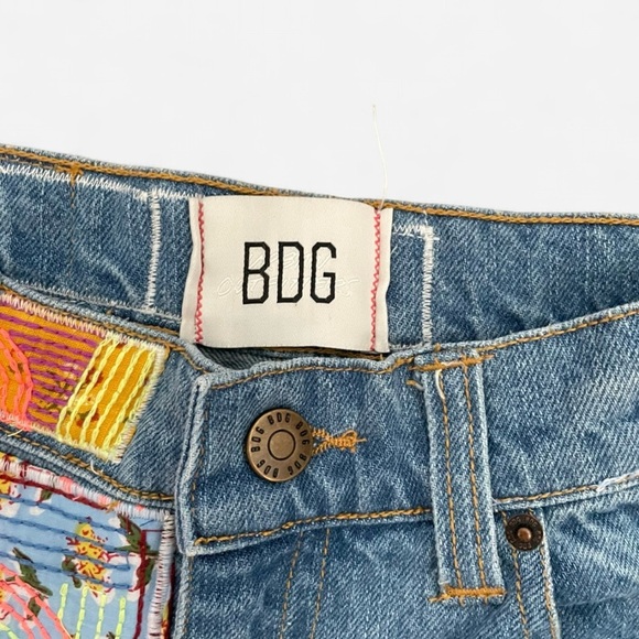 Urban Outfittters BDG High-Waisted Flare Jeans in Indigo Craft SZ 25 - Picture 5 of 7